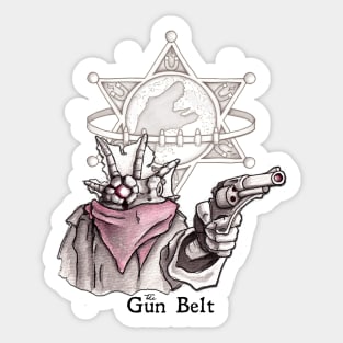 The Gun Belt #1 Sticker